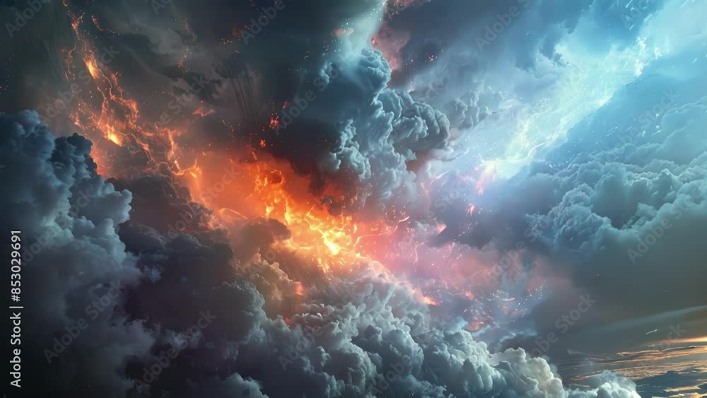 Amidst the chaos of the storm the spirits of earth rose from the ground their solid bodies shifting and adapting to the violent energy pulsing through the air. Amidst the chaos of the storm the spirits of earth rose from the ground their solid bodies shifting and adapting to the violent energy pulsing through the air.