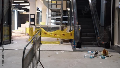 renovation in a shopping center photo