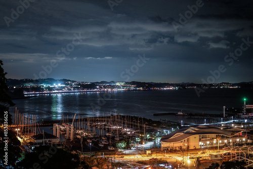 夜景の港町（江の島） photo