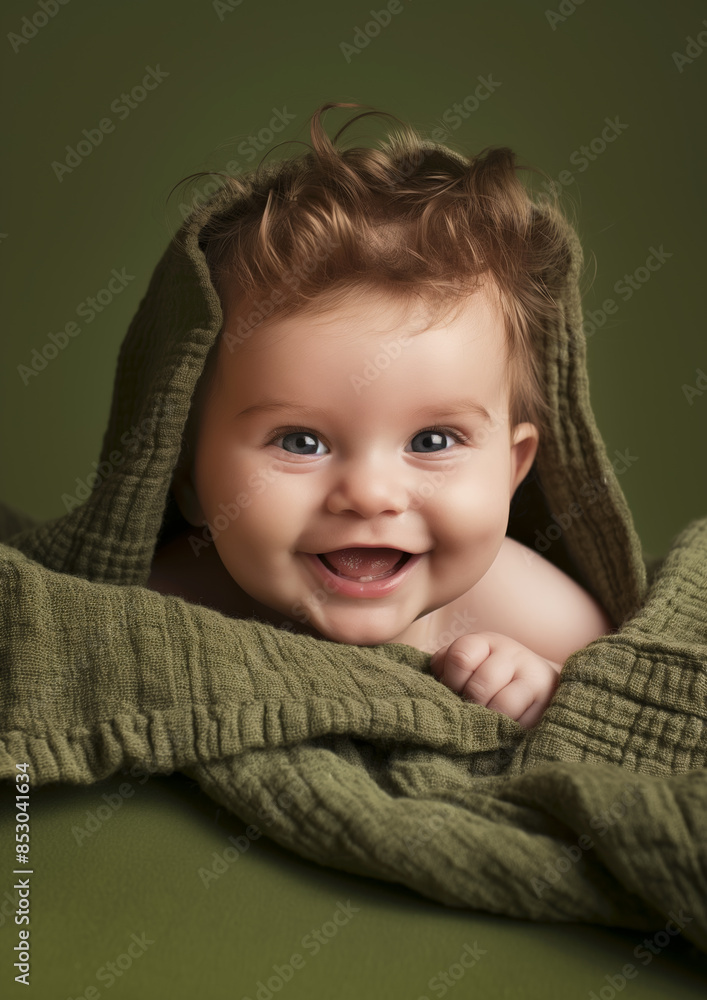 Baby, child, kid. Portrait of little baby Baby, child, kid. Portrait of little baby