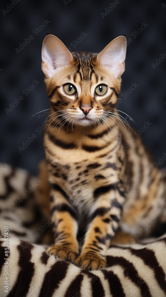 Bengal Cat, Texture Background Abstract Image Pattern, For Wallpaper, Background, Cover and Screen of Cell Phone, Smartphone, Computer, Laptop, Format 9:16 and 16:9 - PNG Bengal Cat, Texture Background Abstract Image Pattern, For Wallpaper, Background, Cover and Screen of Cell Phone, Smartphone, Computer, Laptop, Format 9:16 and 16:9 - PNG