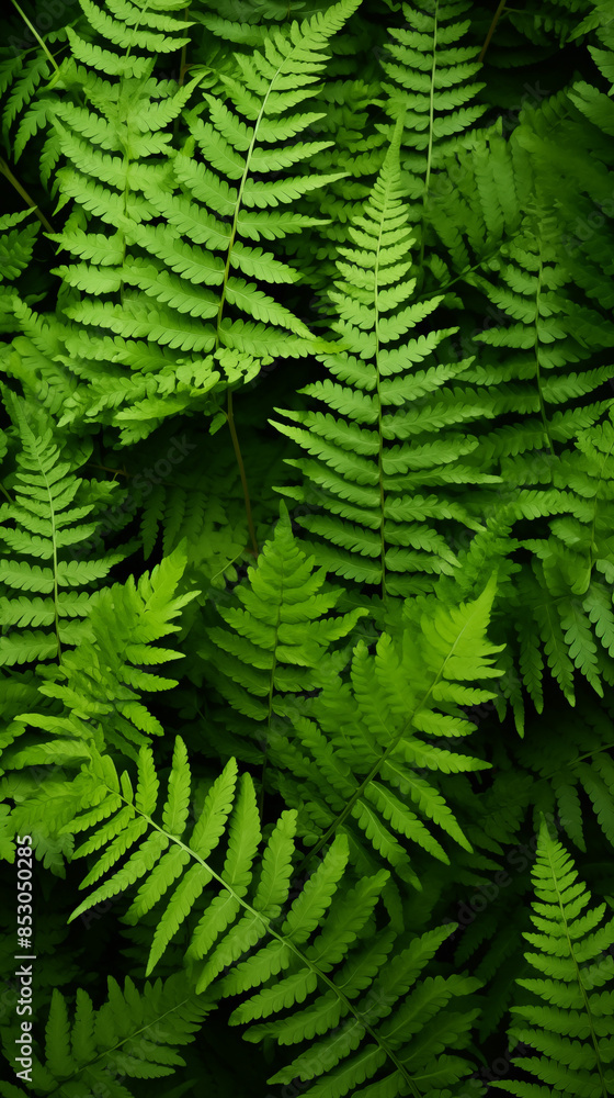 Green Fern Leaves, Texture Background Abstract Image Pattern, For Wallpaper, Background, Cover and Screen of Cell Phone, Smartphone, Computer, Laptop, Format 9:16 and 16:9 - PNG Green Fern Leaves, Texture Background Abstract Image Pattern, For Wallpaper, Background, Cover and Screen of Cell Phone, Smartphone, Computer, Laptop, Format 9:16 and 16:9 - PNG