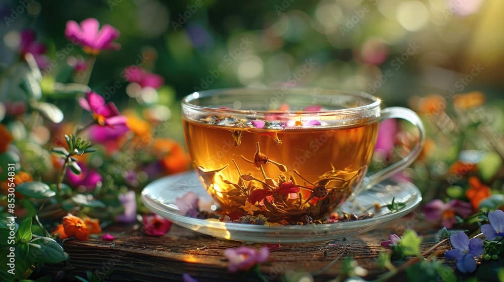 Close-up of a herbal tea cup, symbolizing natural remedies and wellness. Close-up of a herbal tea cup, symbolizing natural remedies and wellness.