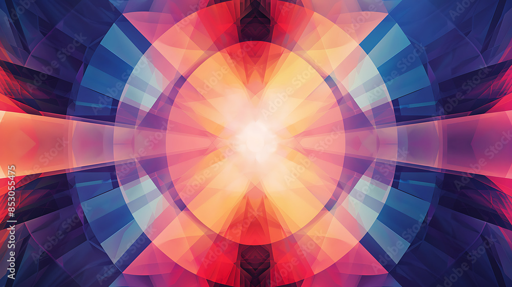 Obraz premium Geometric graphics, wallpaper, beautiful geometric background image