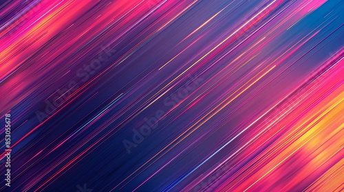 abstract lines background gradient in cyberpank style