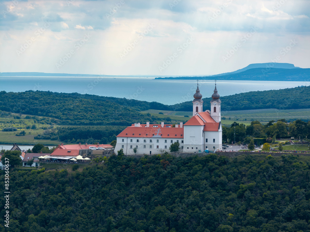 Tihany Abbey (Tihanyi Apátság), Tihany, Balaton, Hungary Tihany Abbey (Tihanyi Apátság), Tihany, Balaton, Hungary