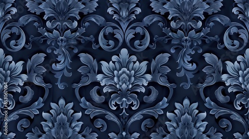 Nightblue colour pattern wallpaper photo