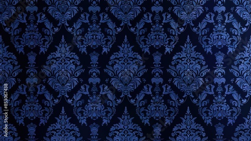 Nightblue colour pattern wallpaper photo