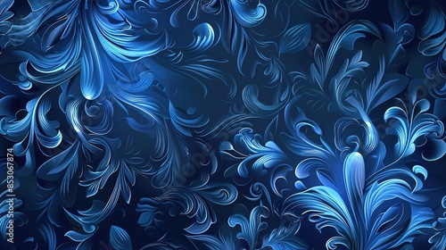 Nightblue colour pattern wallpaper photo