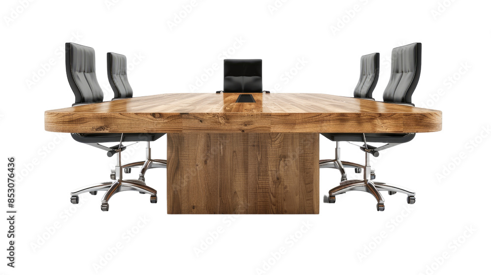 Office table on a transparent background Office table on a transparent background