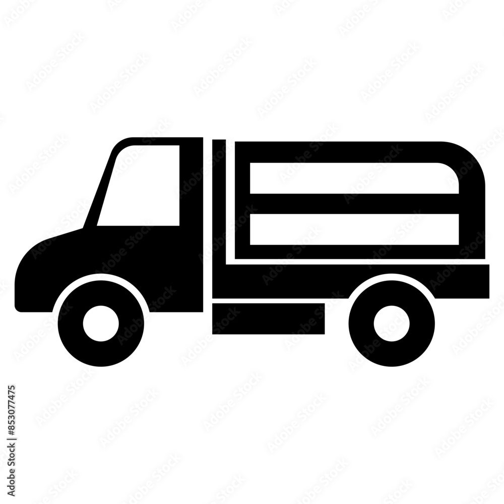 Loading truck architecture, workers, materials, tools, and construction icon Loading truck architecture, workers, materials, tools, and construction icon
