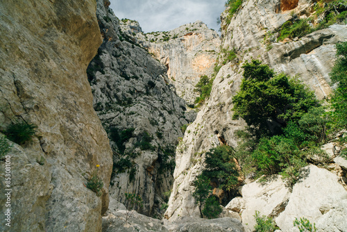 Gola di Gorropu gorge in Sardinia - The Gennargentu National Park, Province of Nuoro photo