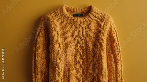 Autumn Flat Lay: Orange Sweater, Accessories.