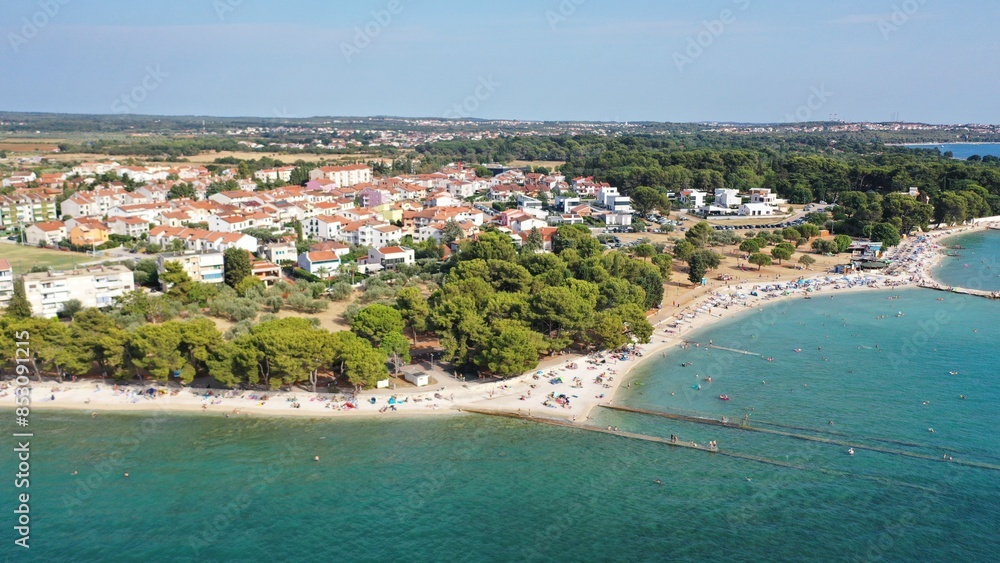 Luftbild – Fazana - Istrien Kroatien im Sommer Luftbild – Fazana - Istrien Kroatien im Sommer