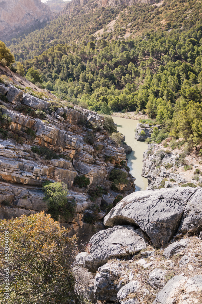 Fototapeta premium canyon in the mountains