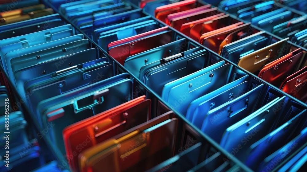 Folders linked to a server Folders linked to a server