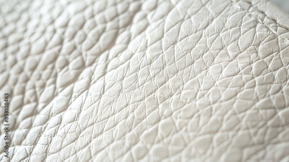 Macro shot of white leather texture for designers Macro shot of white leather texture for designers