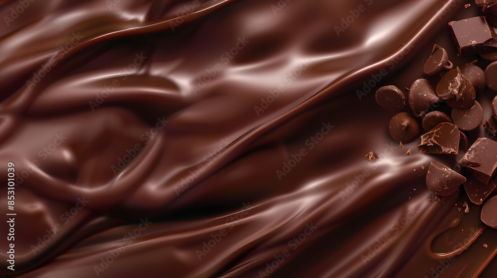 Abstract chocolate background Abstract chocolate background