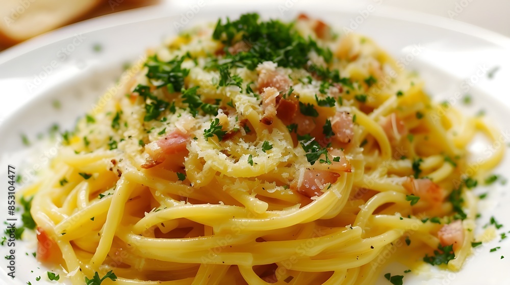 Spaghetti carbonara Spaghetti carbonara