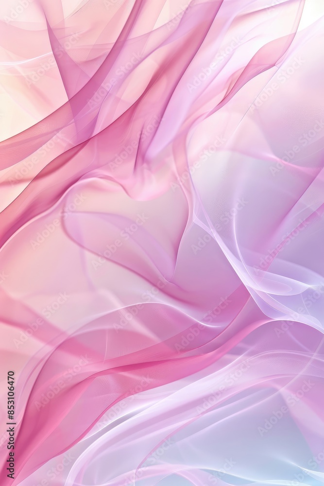 Fototapeta premium Abstract Pink and White Swirling Background.