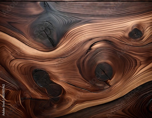 Dark Wood Grain Pattern
