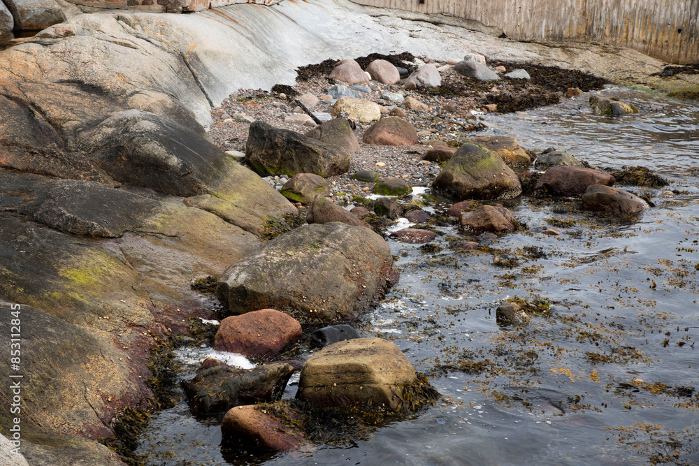 rocks in the water