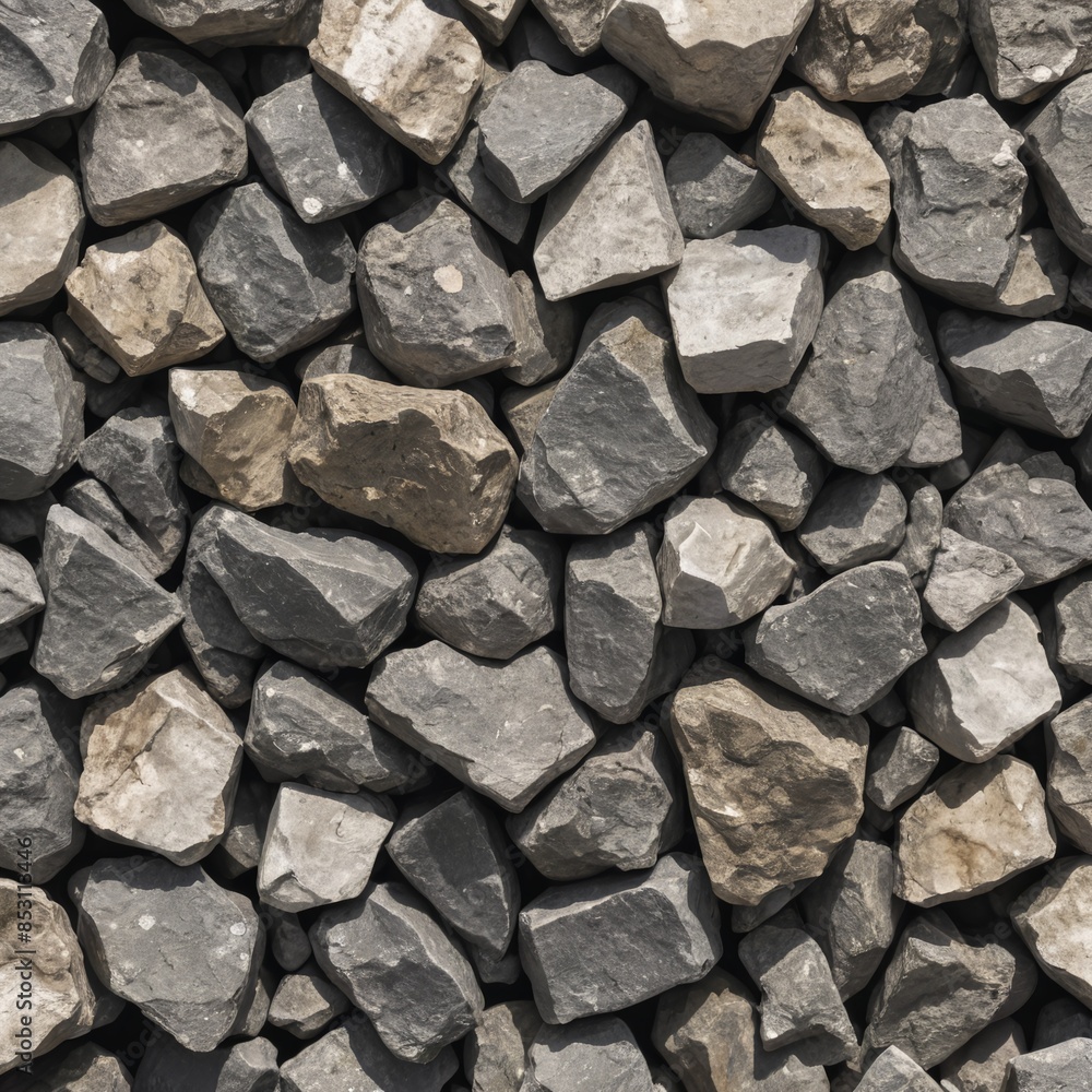 Fototapeta premium Shimmering Raw Lithium Ore Mineral Extraction Closeup