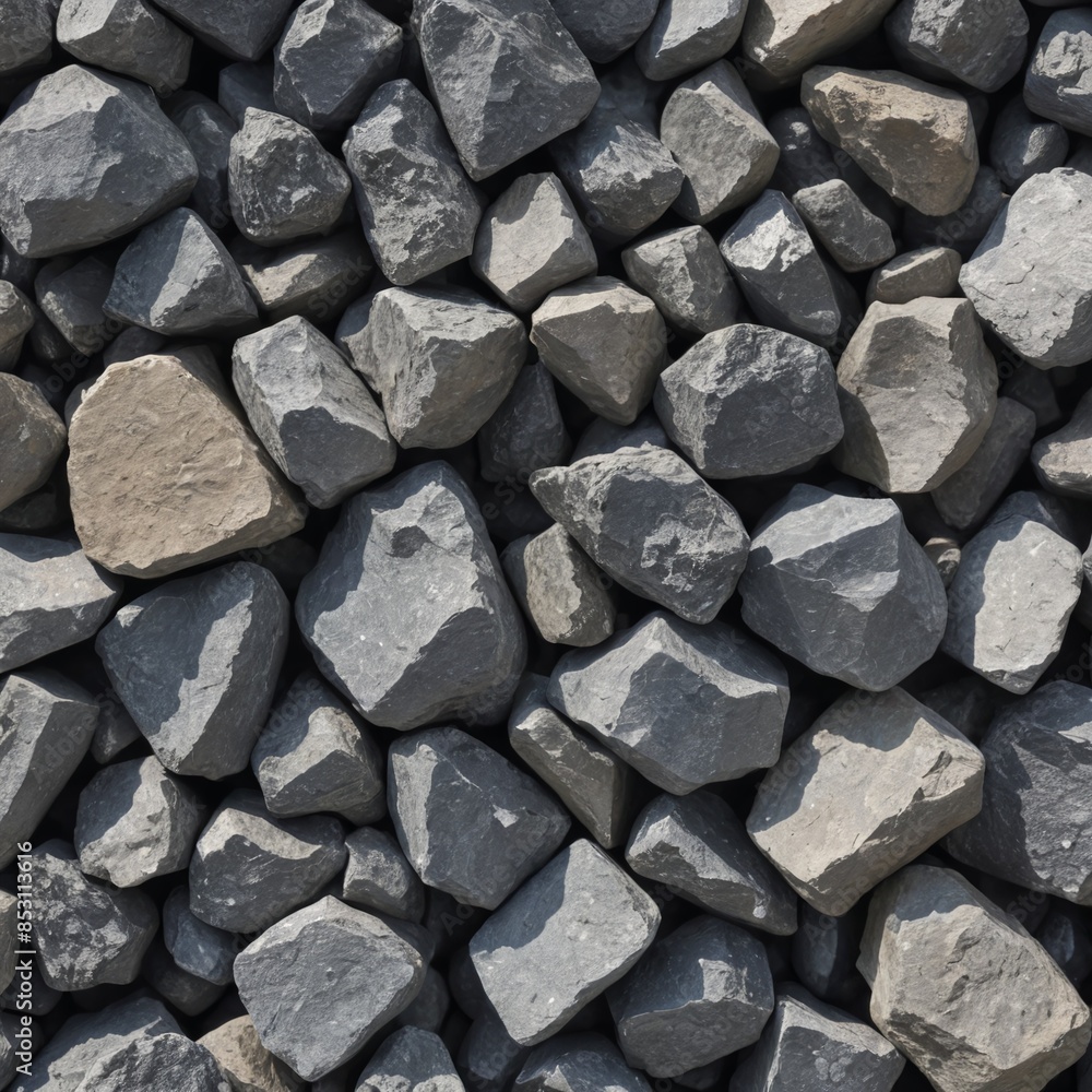 Metallic Marvel Raw Zinc Ore Closeup in Shades of Grey Metallic Marvel Raw Zinc Ore Closeup in Shades of Grey