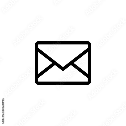 envelope email icon ; mail message icon - Mail icon button sign, notification new message icons buttons