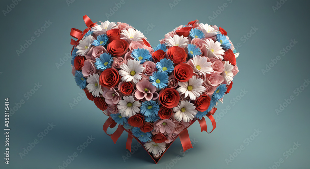 heart made of spheres heart made of spheres