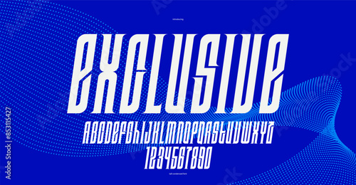 Luxury elegant vector font for logos and emblems, modern letters typography alphabet in classic serif fashion style, beauty typeface, best for logos and emblems, italic version.