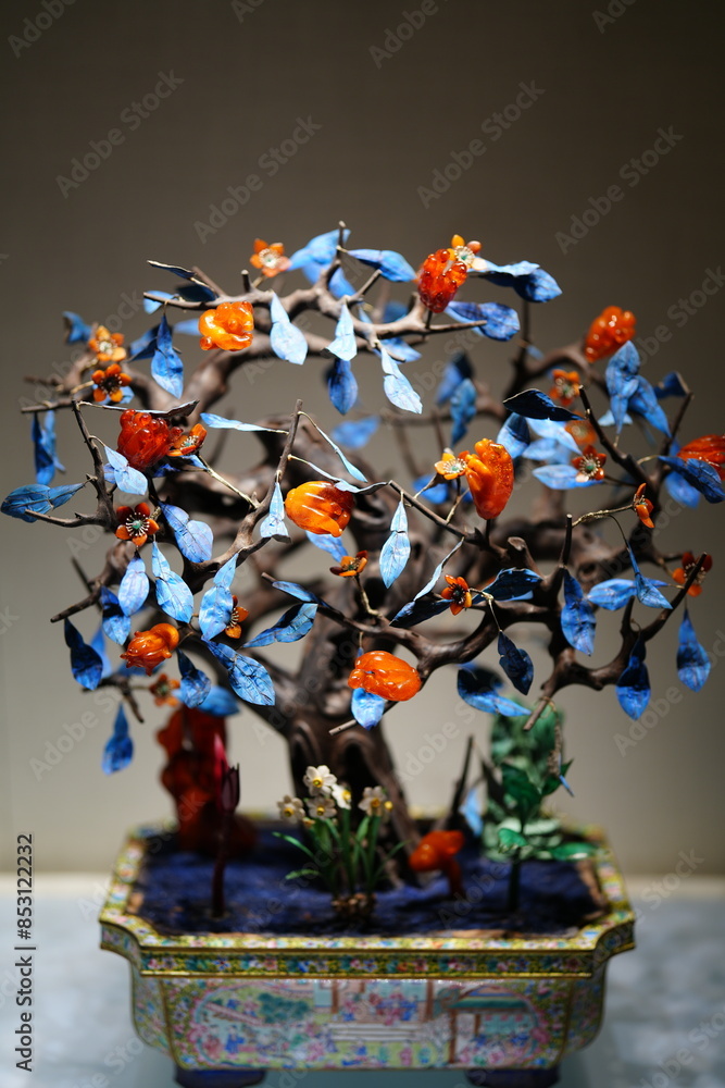 Fototapeta premium christmas tree decoration