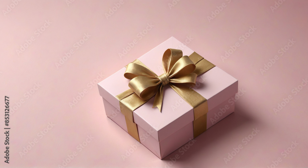 Obraz premium gift box with ribbon