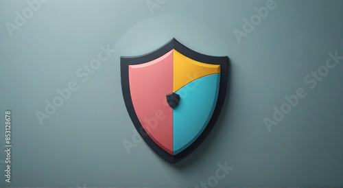 Free Download shield on a white - GFXLoad