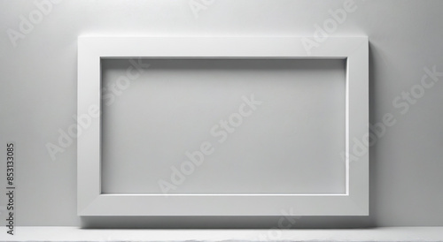Obraz na płótnie white frame w salonie