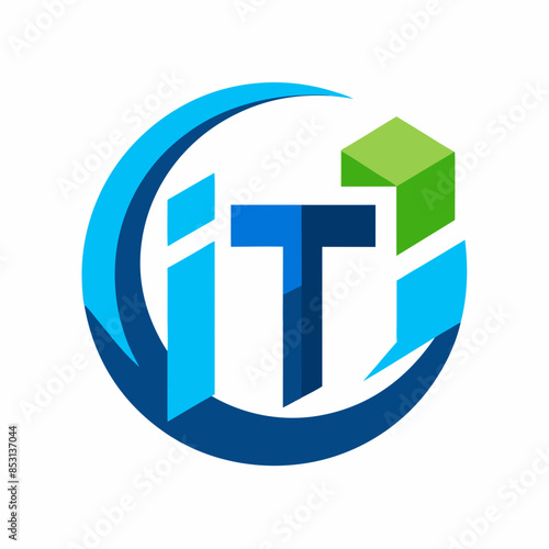 Logo of a modern IT company with minimalist design.