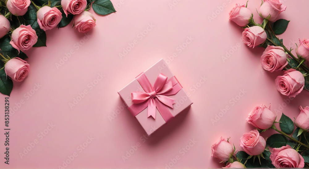pink rose petals on a white background pink rose petals on a white background