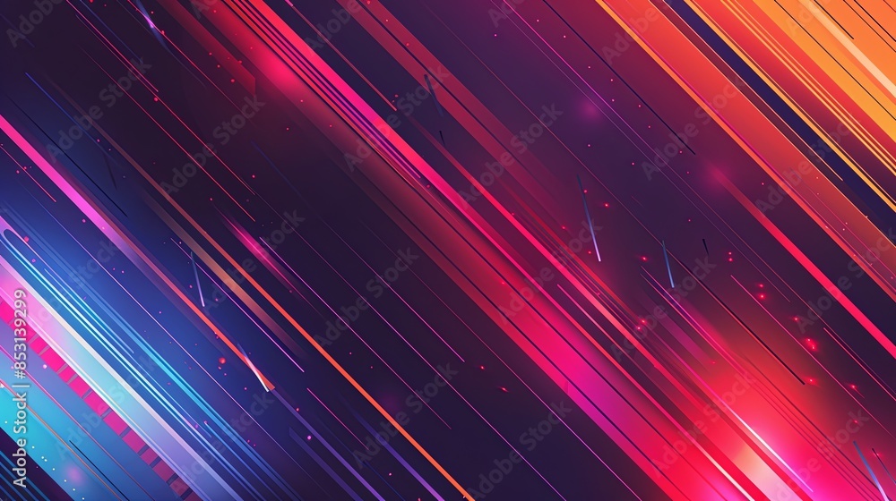 abstract lines background gradient in cyberpank style abstract lines background gradient in cyberpank style