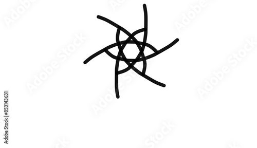 black spider