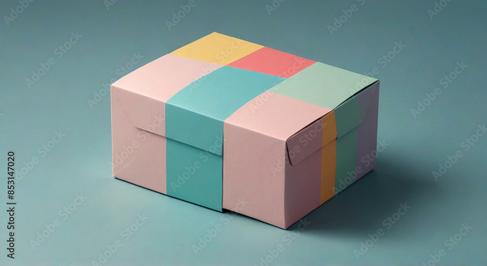 Obraz premium cubes on white background