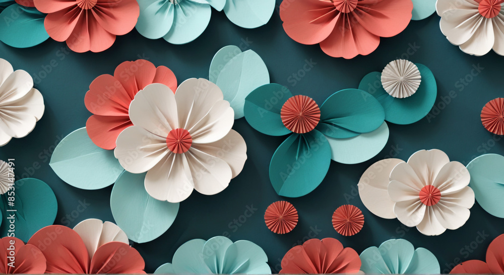 seamless pattern with flowers seamless pattern with flowers