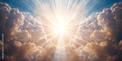 The biblical account of Jesus Christs ascension into heaven. Concept Religious beliefs, Christianity, Jesus Christ, Biblical events, Ascension into heaven