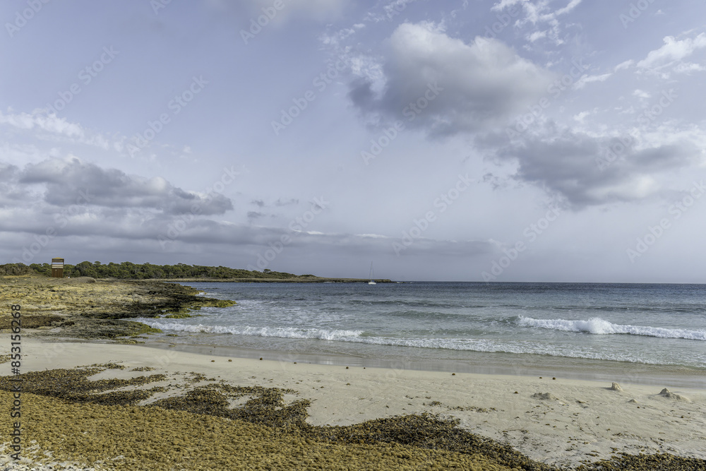Rugged Shoreline of Cala de Banyul, Menorca Rugged Shoreline of Cala de Banyul, Menorca