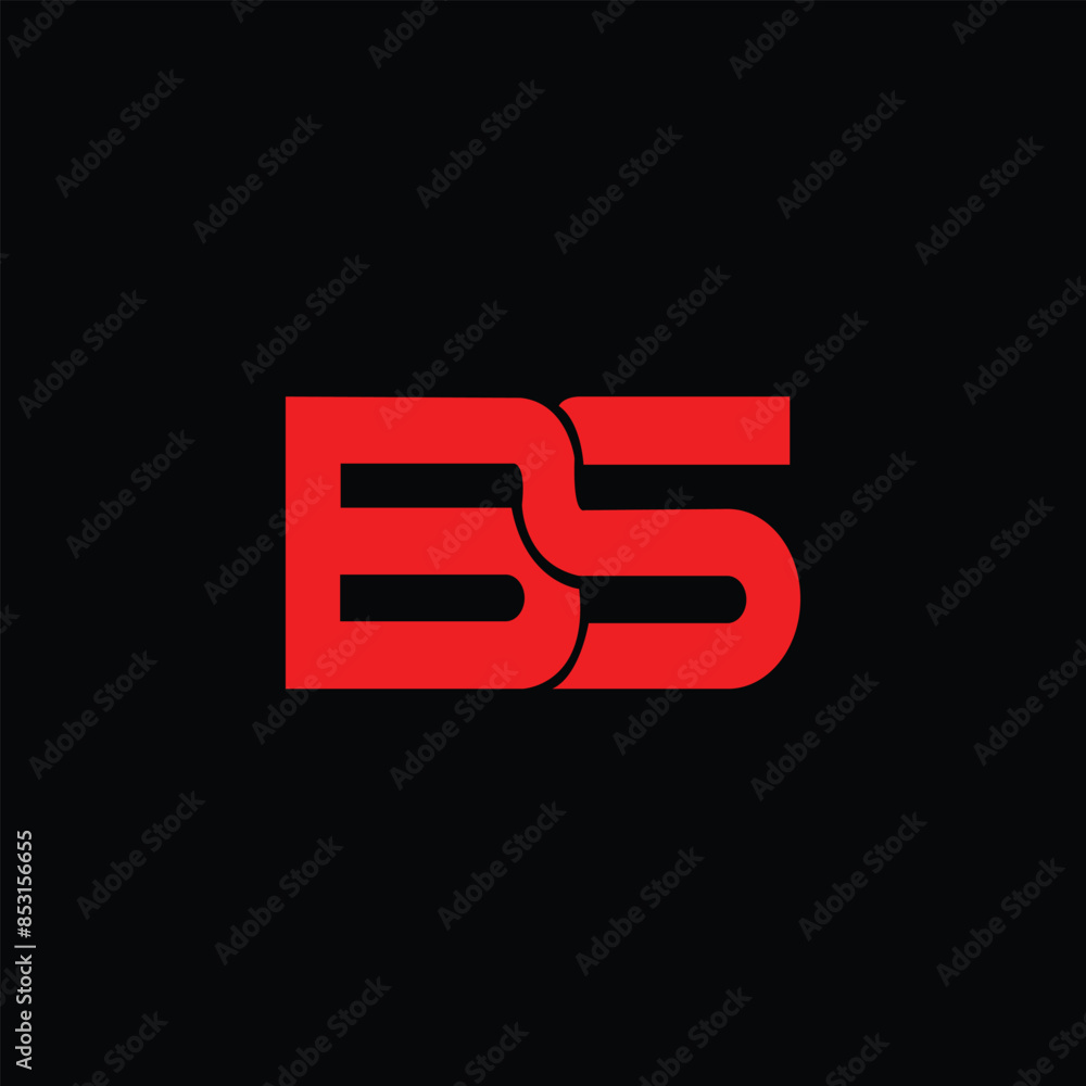 BS letter designs for logo and icon vector BS letter designs for logo and icon vector
