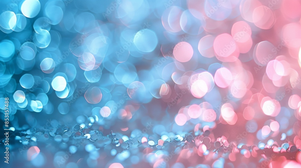 Blurry Blue and Pink Background Blurry Blue and Pink Background