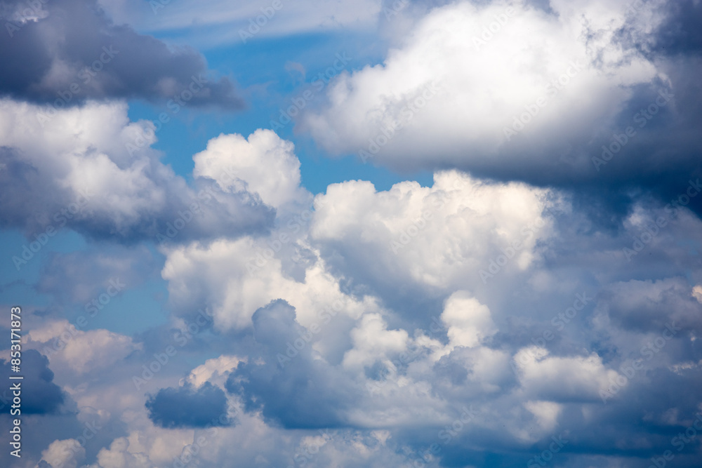 Heavy clouds before the storm - summer sky Heavy clouds before the storm - summer sky