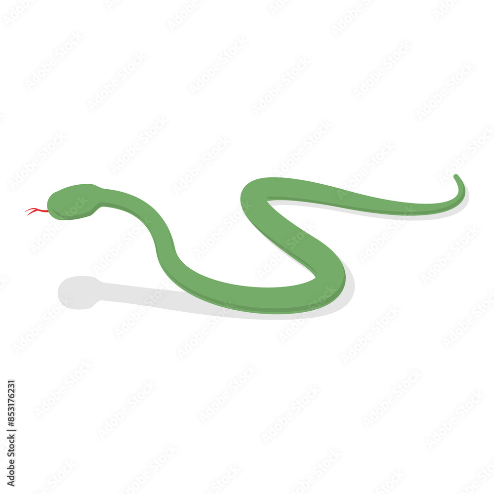 3D Isometric Flat Set of Zoo Animals. Item 10 3D Isometric Flat Set of Zoo Animals. Item 10