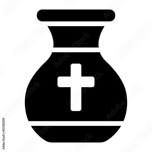 Ashes ash vase icon