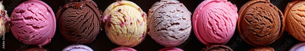 background ice cream close-up top view. background ice cream close-up top view.