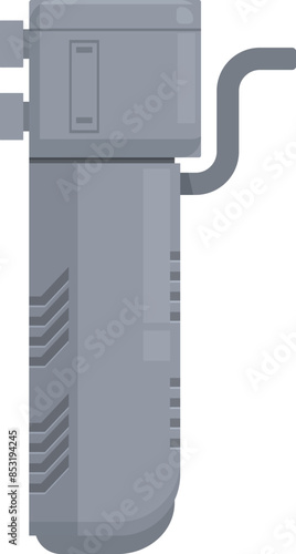 Modern external aquarium filter ensuring optimal water conditions for aquatic life
